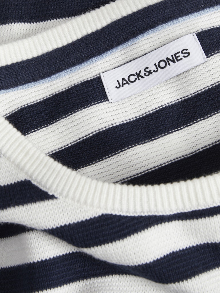 Maglia girocollo righe