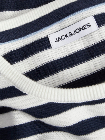 Maglia girocollo righe