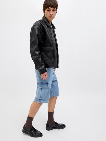 Bermuda denim tasconi