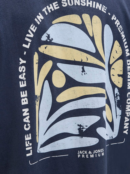 T-shirt maxi stampa schiena