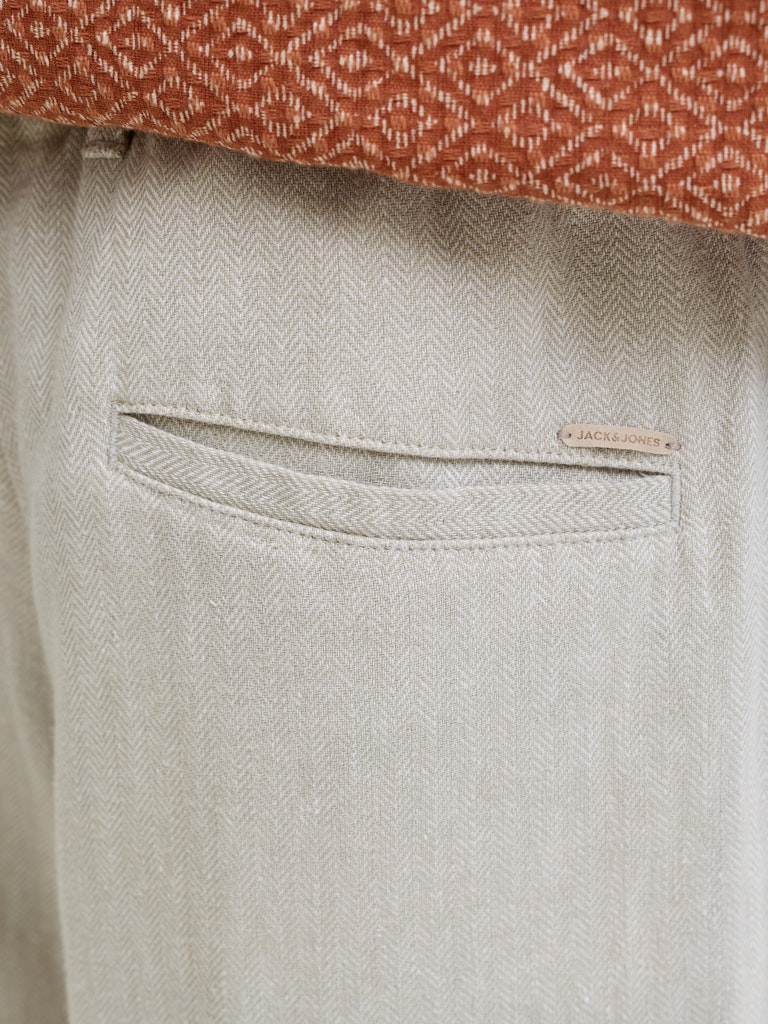 Bermuda lino coulisse