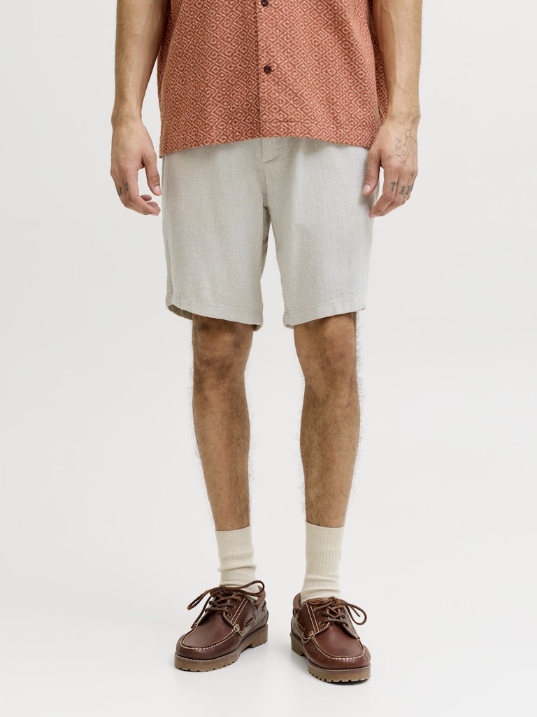 Bermuda lino coulisse