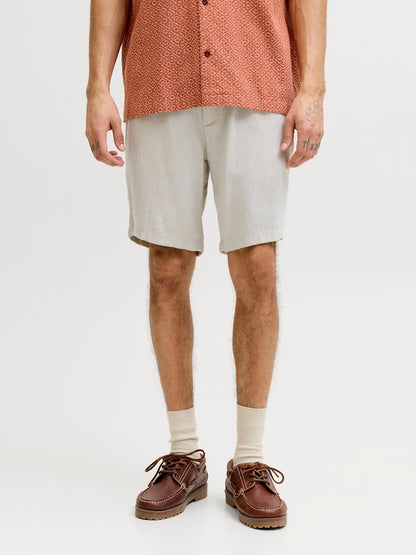 Bermuda lino coulisse