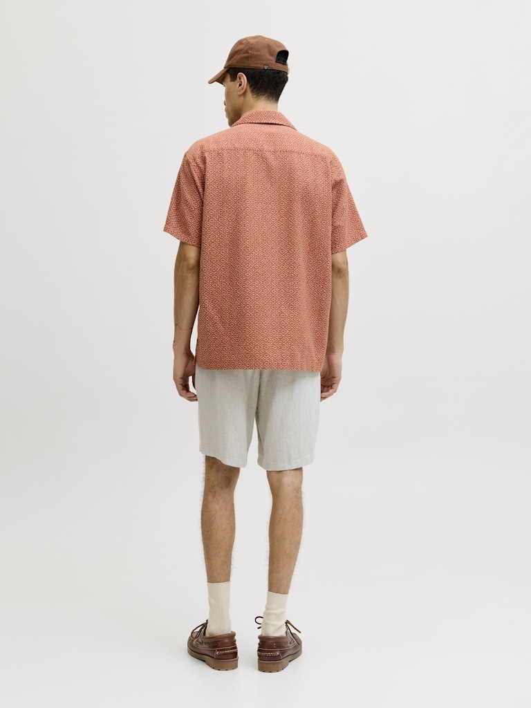 Bermuda lino coulisse