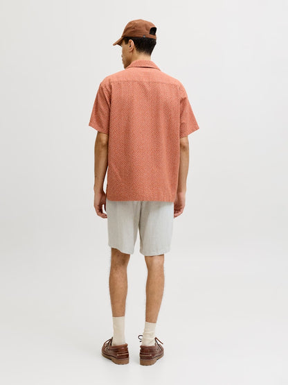 Bermuda lino coulisse