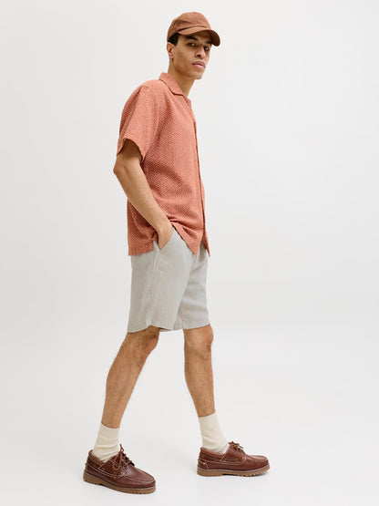 Bermuda lino coulisse