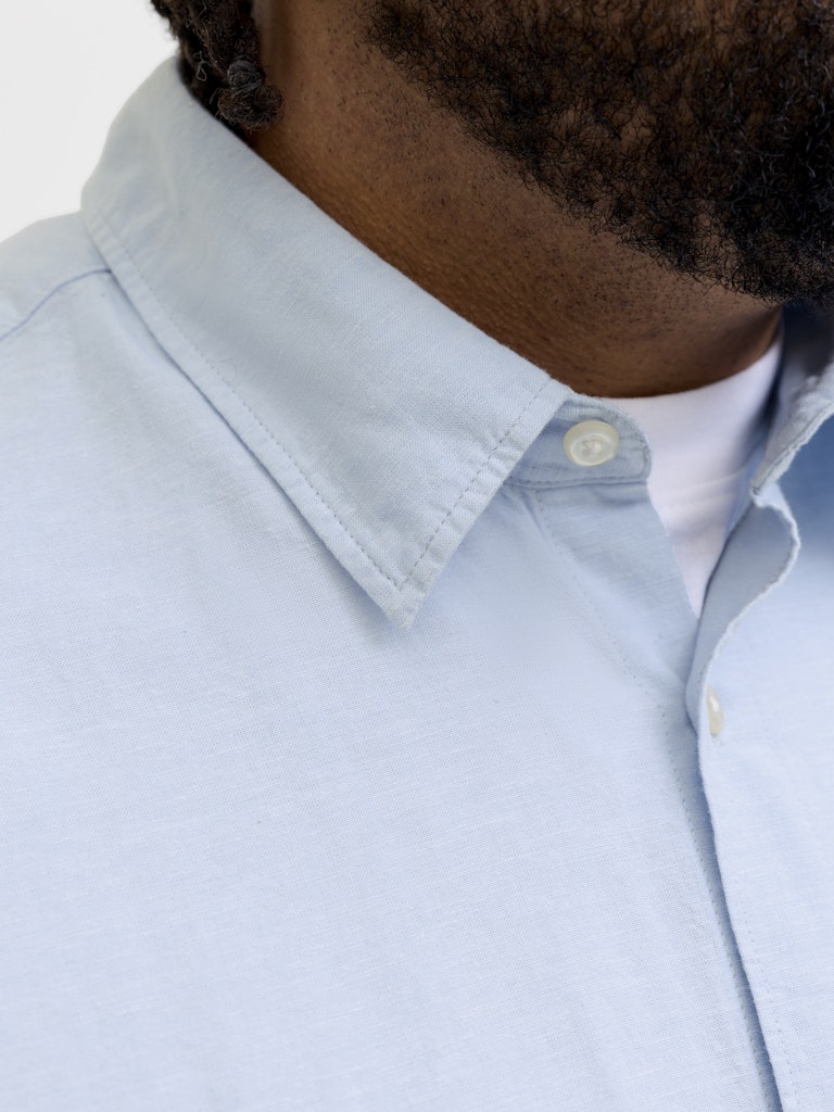 Camicia lino maniche lunghe