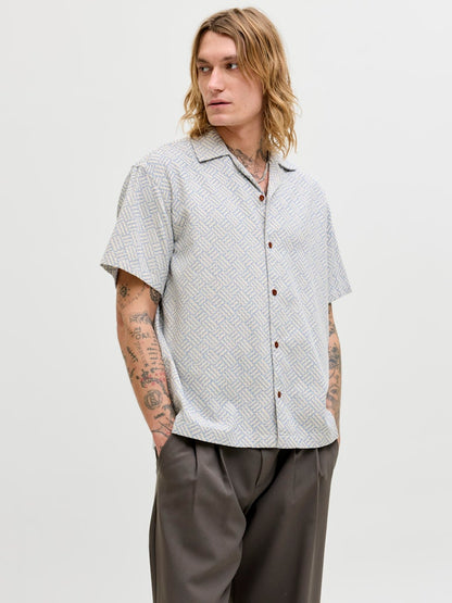Camicia fantasia maniche corte