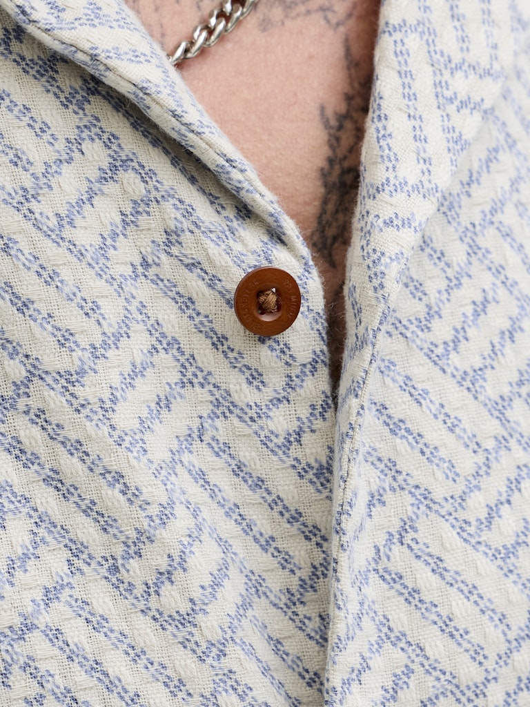 Camicia fantasia maniche corte