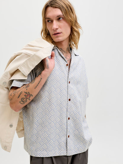 Camicia fantasia maniche corte