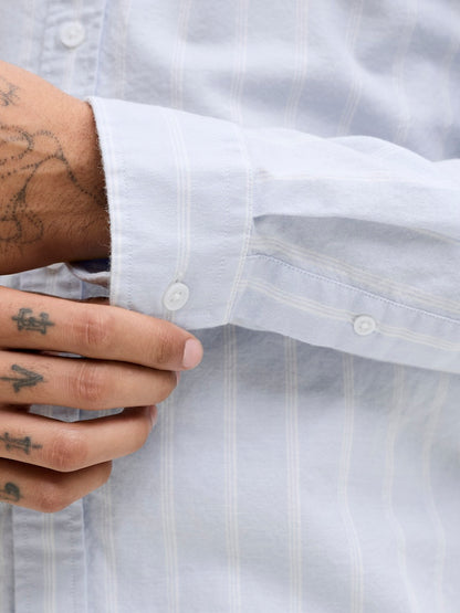 Camicia rigata oxford