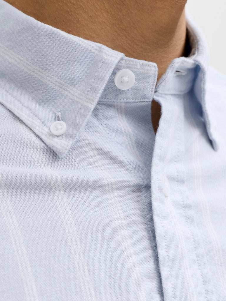 Camicia rigata oxford