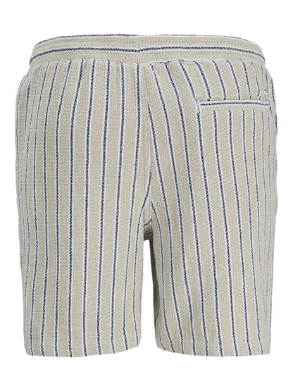 Bermuda righe garzati