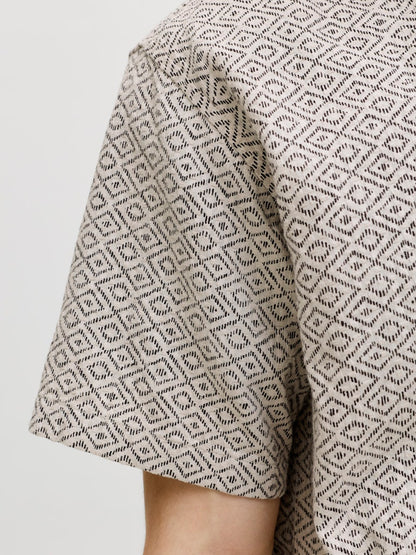 Camicia fantasia maniche corte