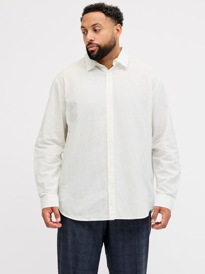 Camicia lino maniche lunghe