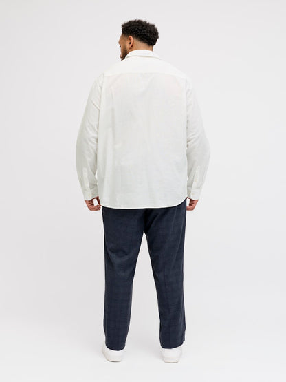 Camicia lino maniche lunghe