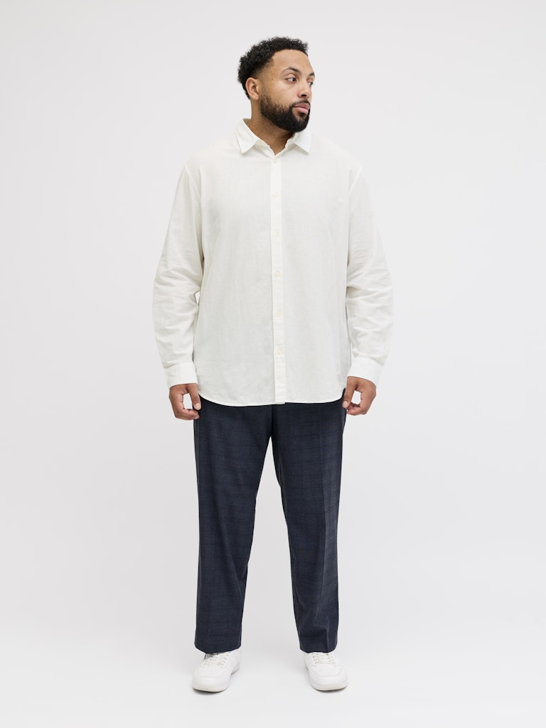 Camicia lino maniche lunghe