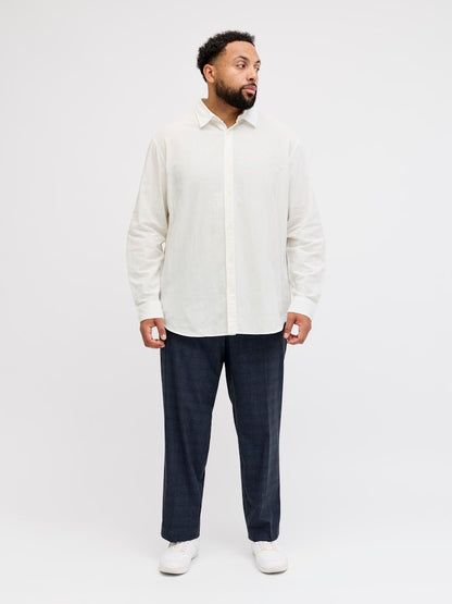 Camicia lino maniche lunghe