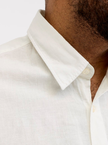 Camicia lino maniche lunghe
