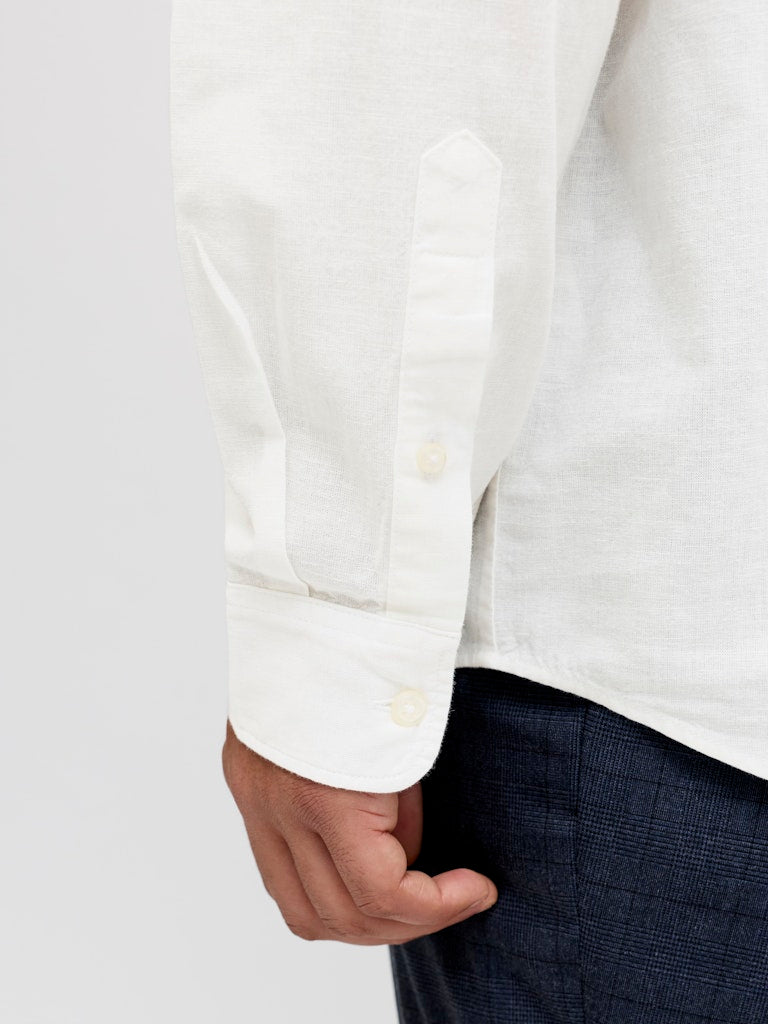 Camicia lino maniche lunghe