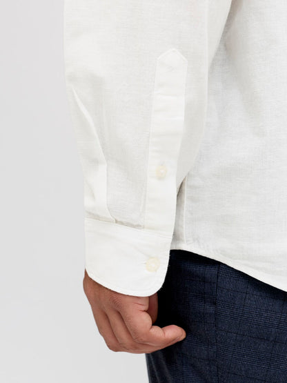 Camicia lino maniche lunghe