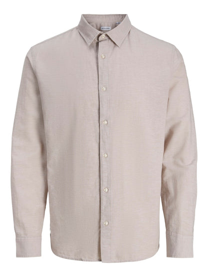 Camicia lino maniche lunghe