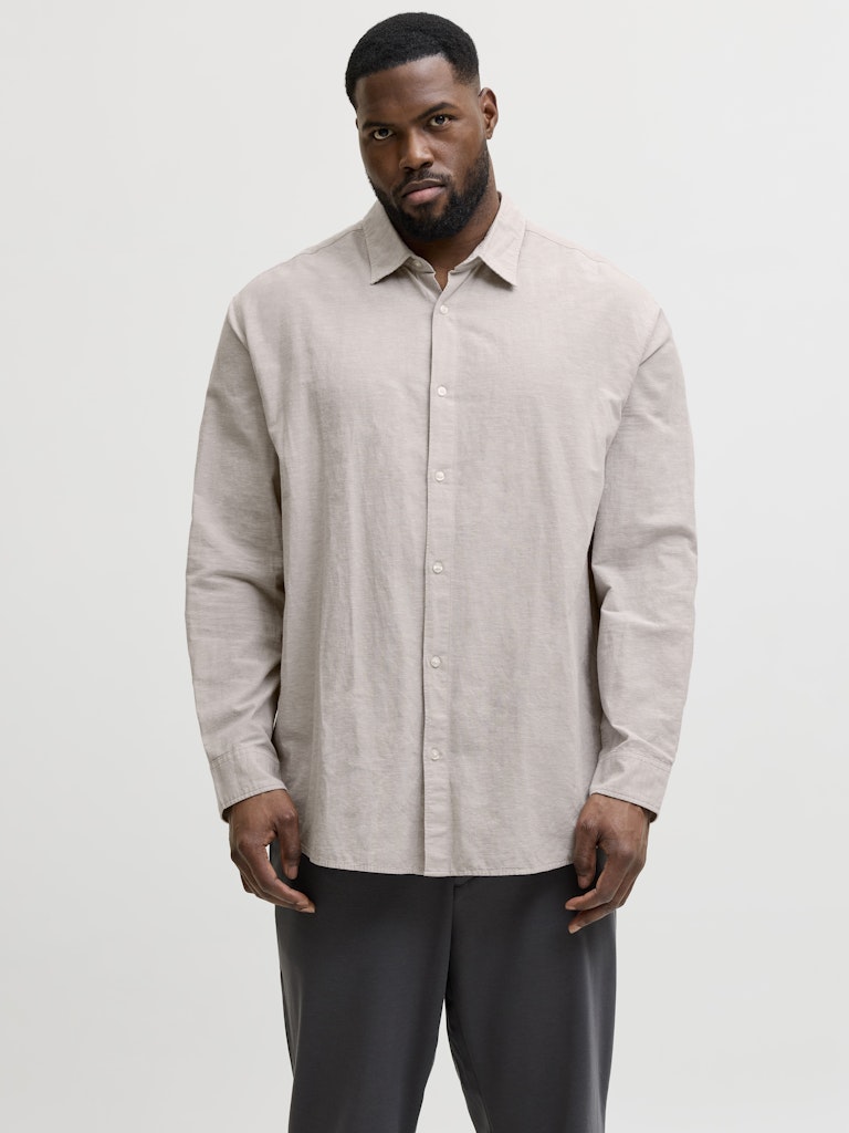 Camicia lino maniche lunghe