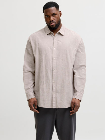 Camicia lino maniche lunghe