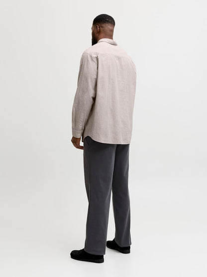 Camicia lino maniche lunghe