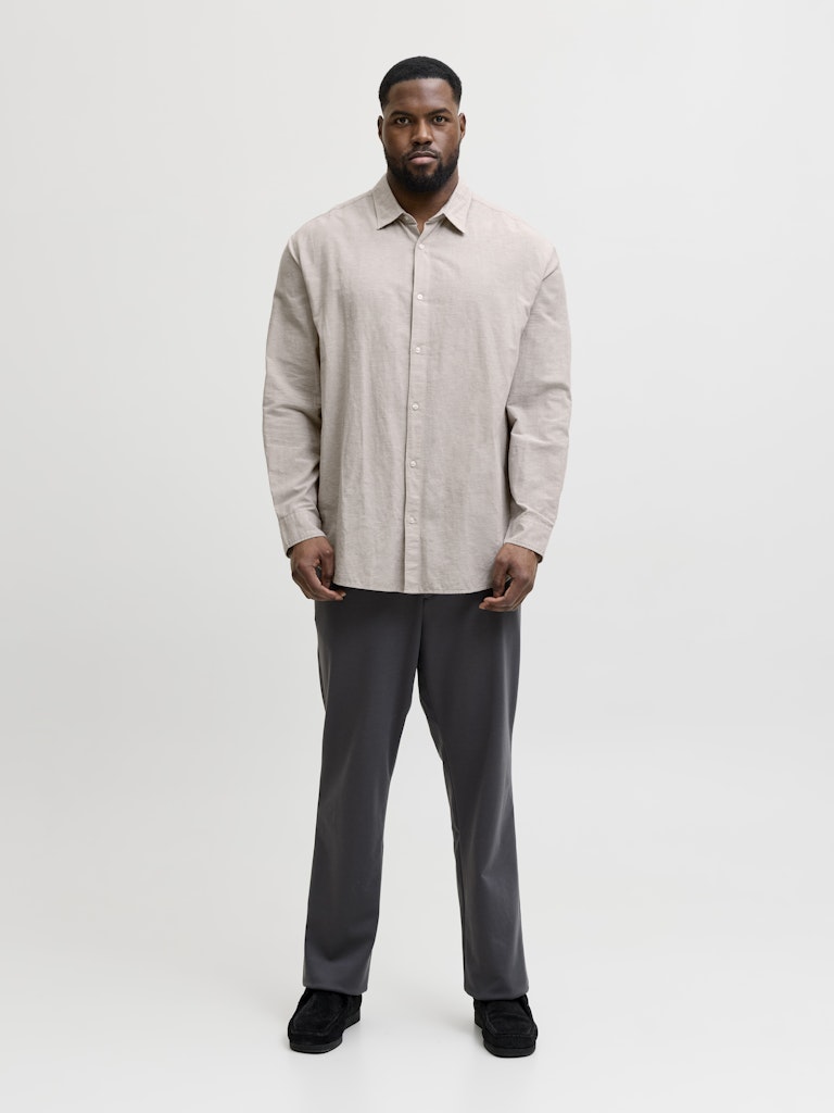 Camicia lino maniche lunghe
