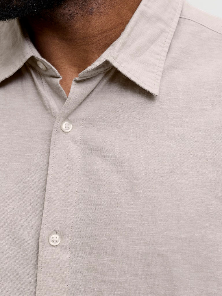 Camicia lino maniche lunghe