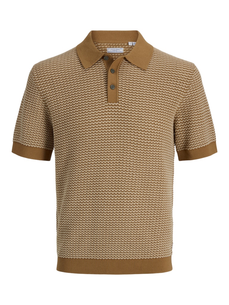 Polo tricot bicolore/unito
