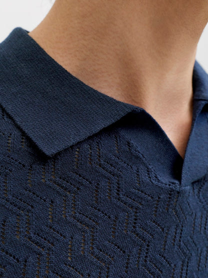 Polo tricot mezze maniche