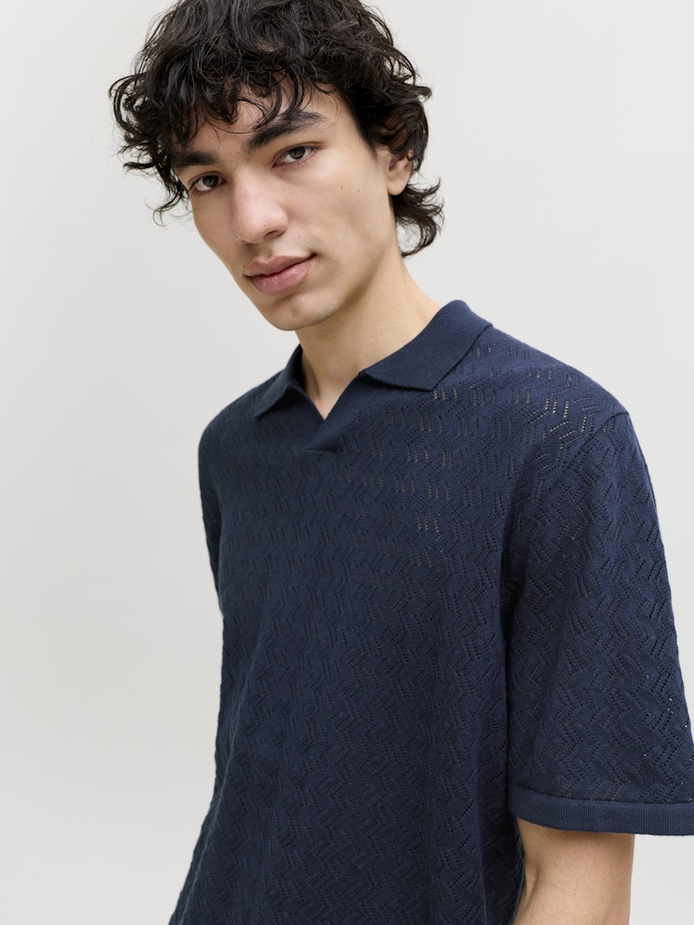 Polo tricot mezze maniche