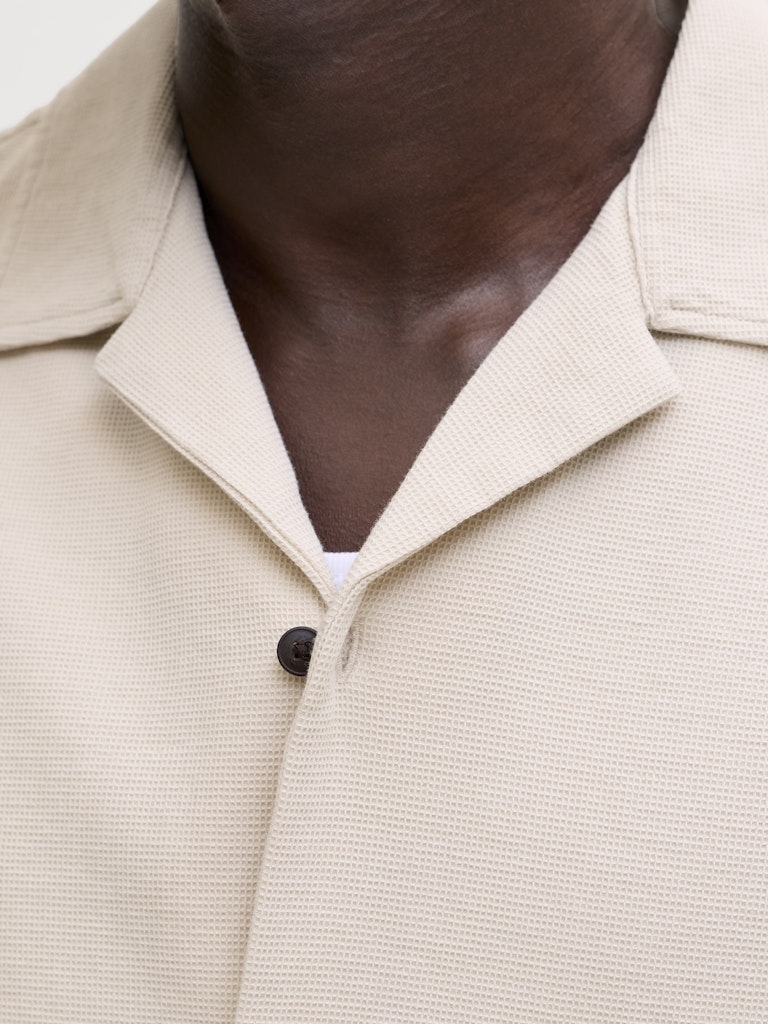 Camicia tessuto increspato