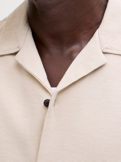 Camicia tessuto increspato