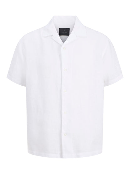 Camicia lino maniche corte