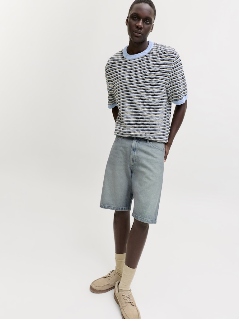 Bermuda denim baggy