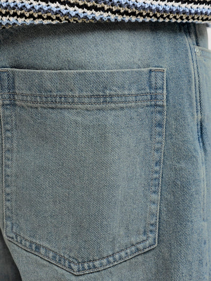 Bermuda denim baggy