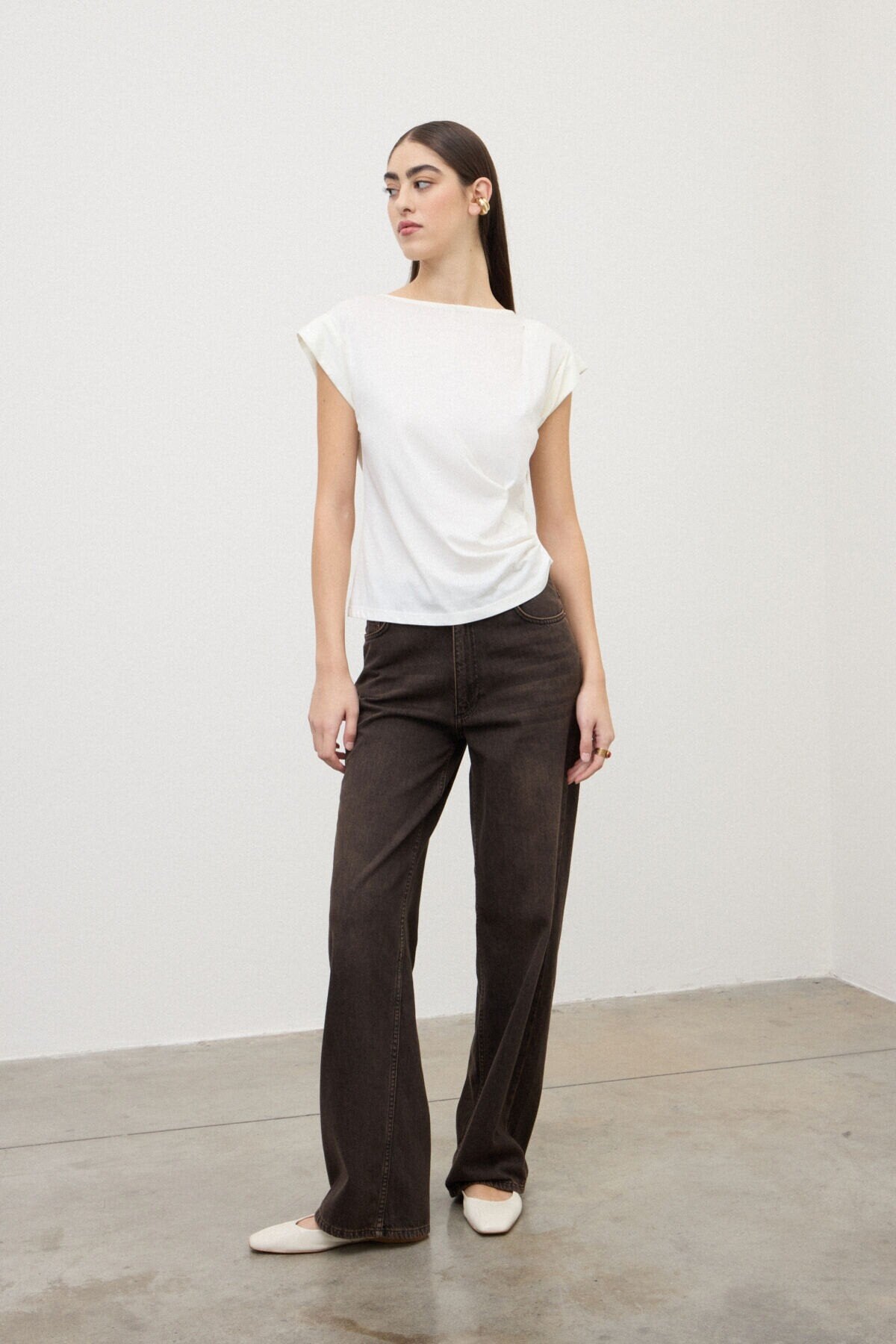 T-shirt ripresa fianco