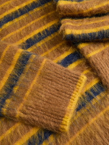 Maglia girocollo righe