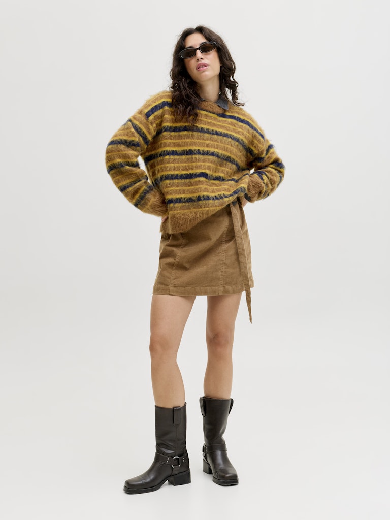 Maglia girocollo righe