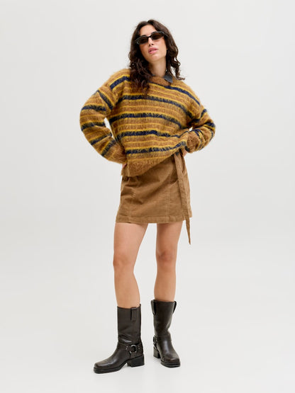 Maglia girocollo righe