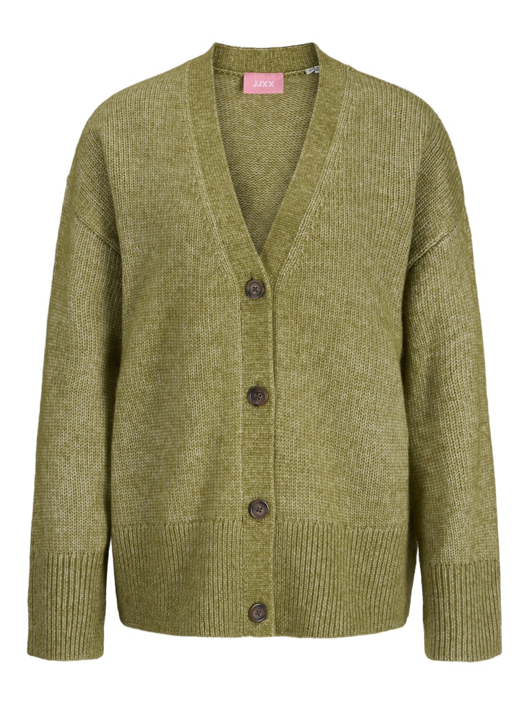 Cardigan maglia rasata