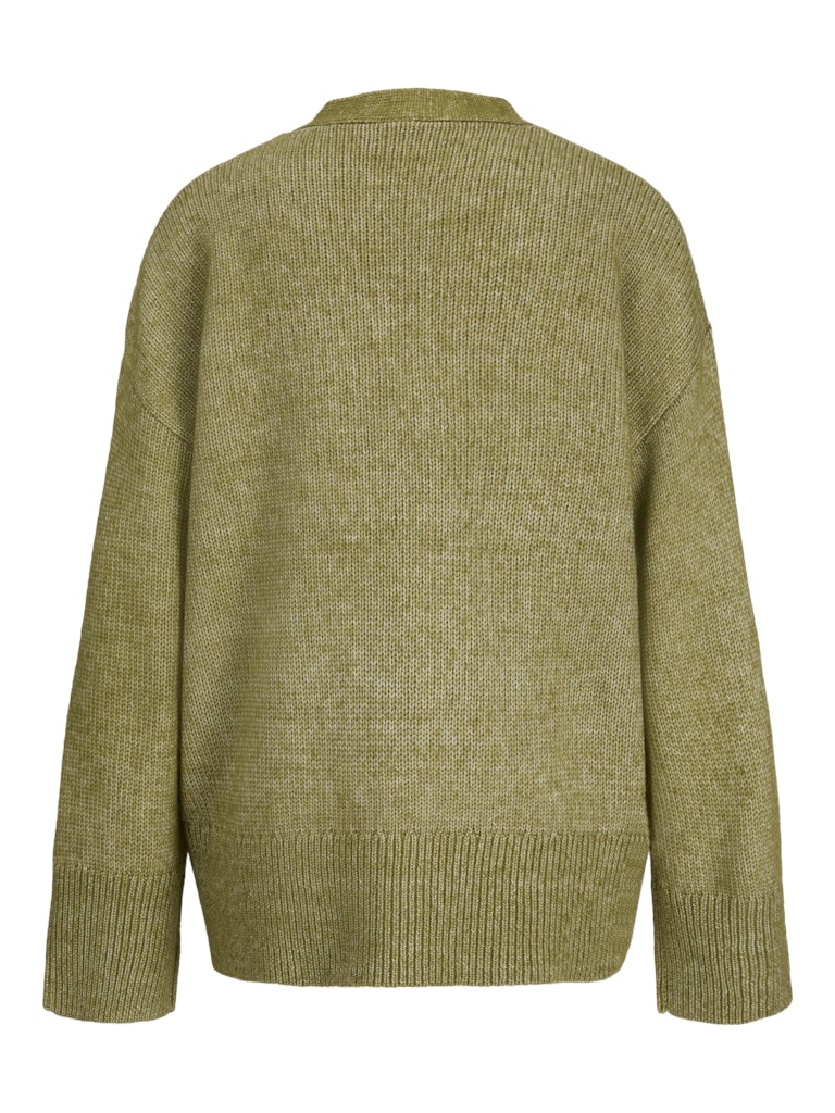 Cardigan maglia rasata