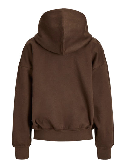 Felpa zip cappuccio