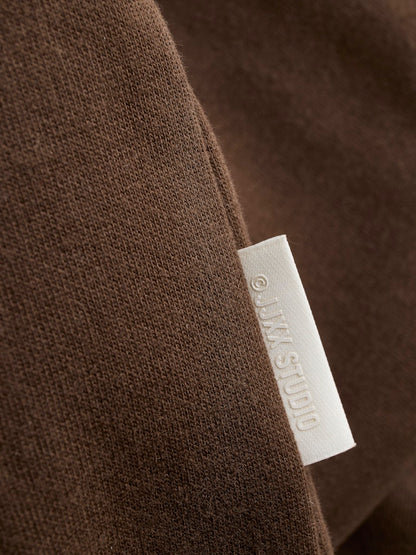 Felpa zip cappuccio