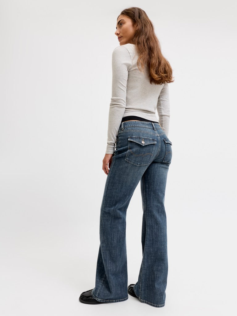Jeans flared