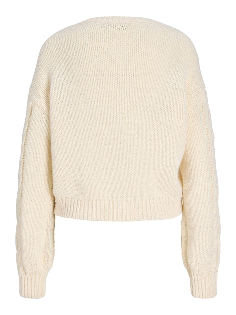 Cardigan coreana trecce