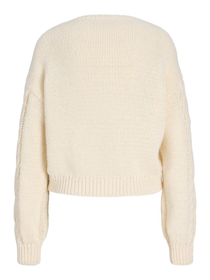 Cardigan coreana trecce